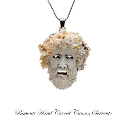 ''Baccus'' Cameo Necklace
