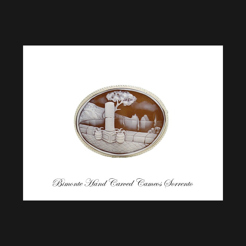 ''Capri'' Cameo Brooch and Pendant