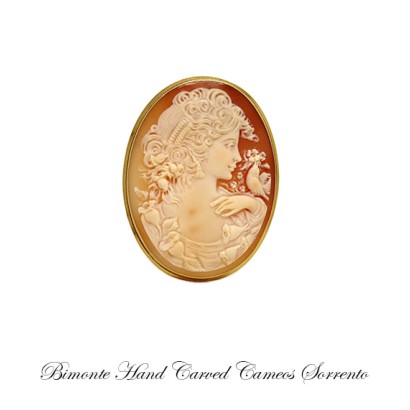 ''Bella'' Cameo Brooch and Pendant