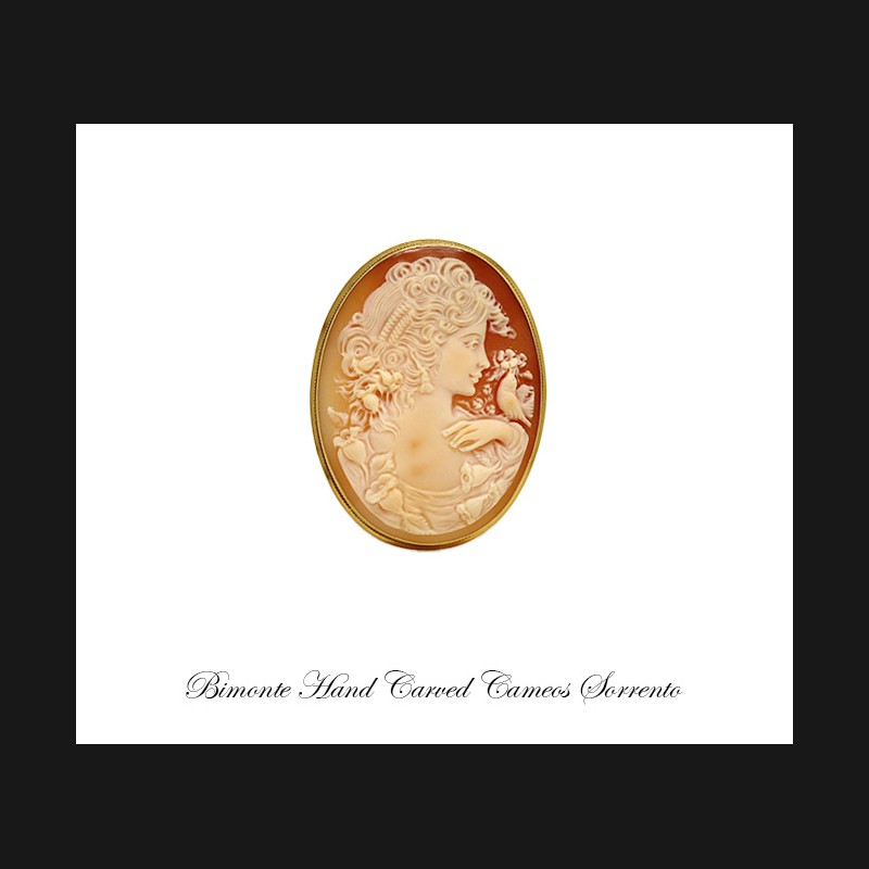 ''Bella'' Cameo Brooch and Pendant