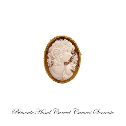 ''Bella'' Cameo Brooch and Pendant