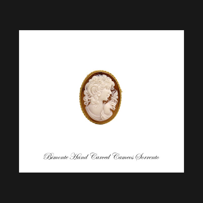 ''Bella'' Cameo Brooch and Pendant