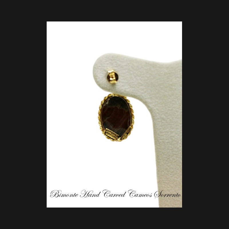 ''Afrodite'' Cameo Earrings