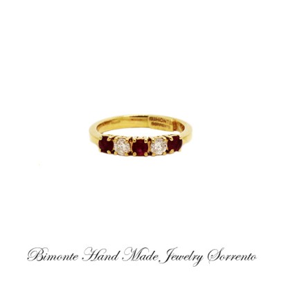 Rubies and Diamonds Ring