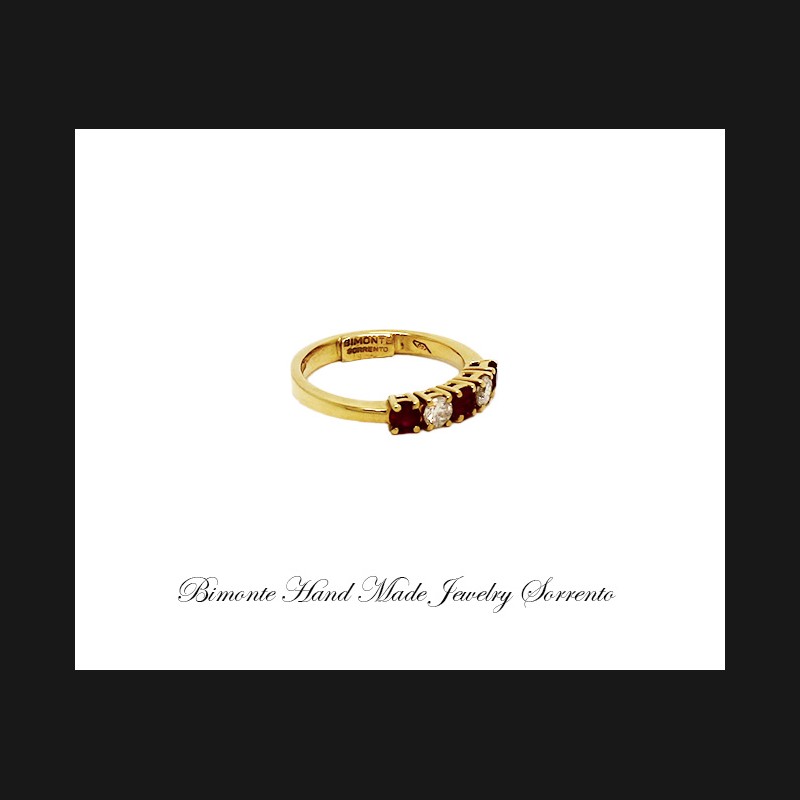 Rubies and Diamonds Ring