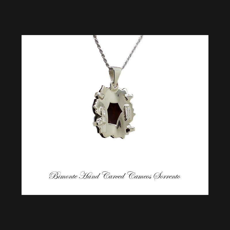 ''Rose'' Cameo Necklace