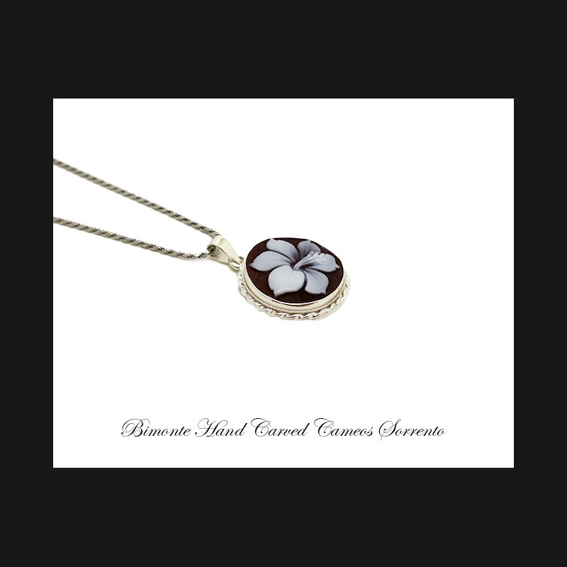 ''Lily'' Cameo Necklace