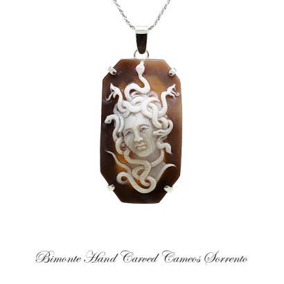 ''Medusa'' Cameo Necklace