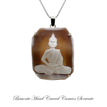 ''Buddha'' Cameo Necklace