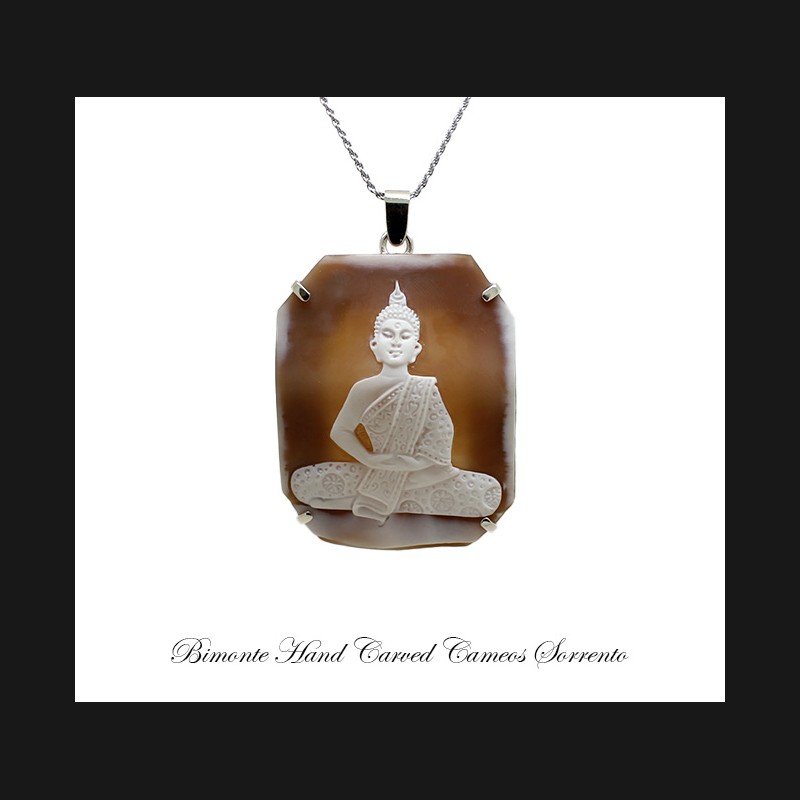 ''Buddha'' Cameo Necklace