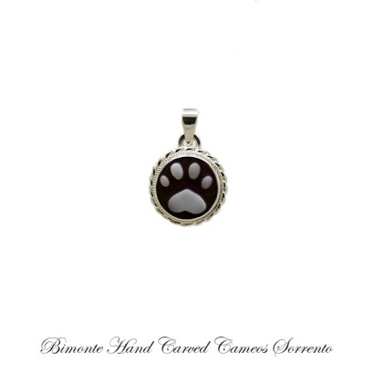 ''Paw'' Cameo Pendant