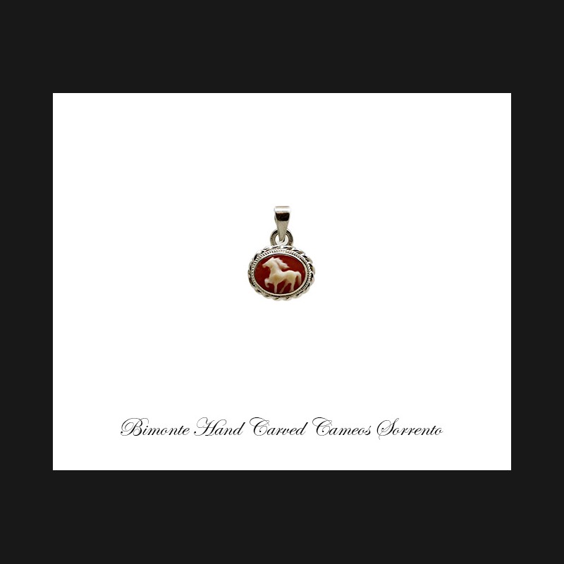 ''Horse'' Cameo Pendant