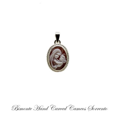 ''Madonna & Child'' Cameo Pendant