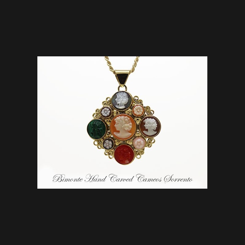 ''Primavera'' Cameo Necklace