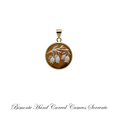 ''Lily Of The Valley'' Cameo Pendant