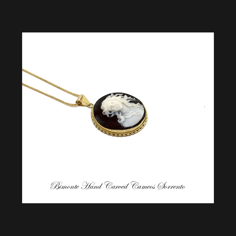 ''Botticelli's Birth of Venus'' Cameo Necklace