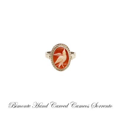 ''Hummingbird'' Cameo Ring