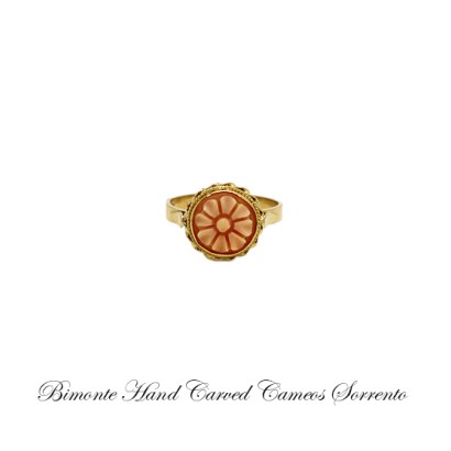 ''Flower of Joy'' Cameo Ring