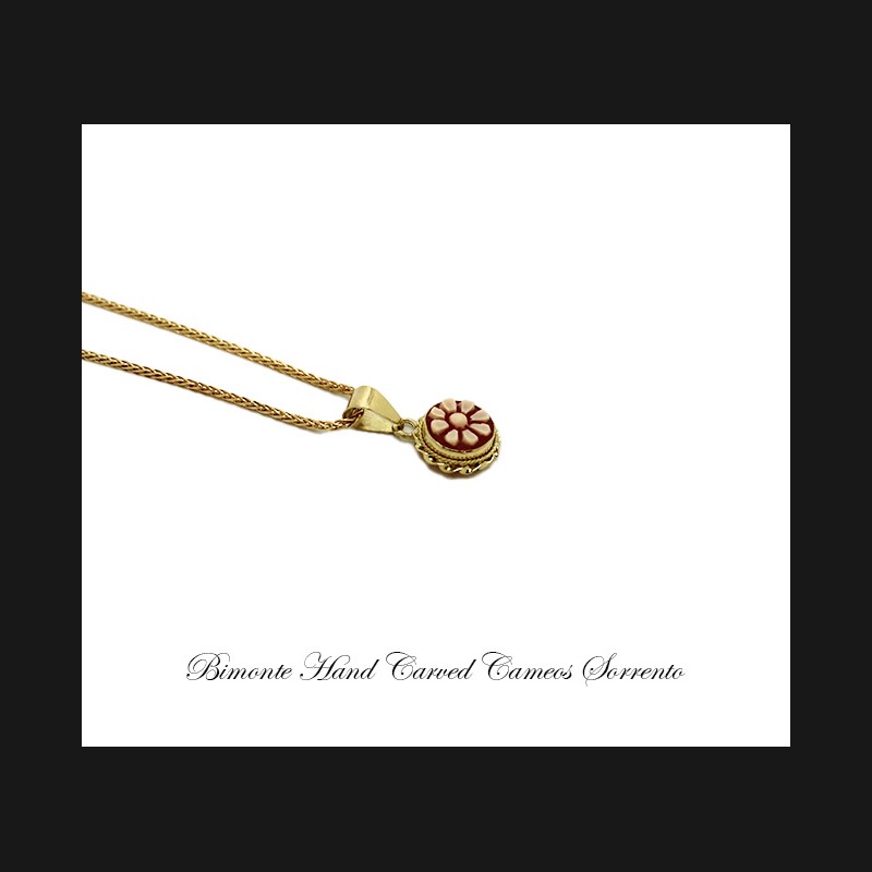 ''Flower of Joy'' Cameo Bracelet