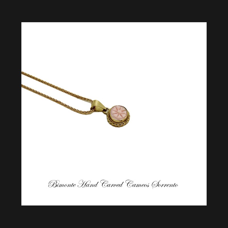 ''Flower of Joy'' Cameo Bracelet