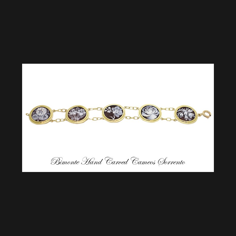''AMORE'' Cameo Bracelet