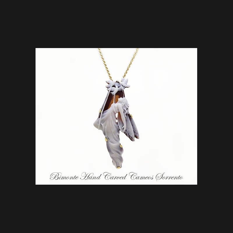 ''Fairy'' Cameo Necklace