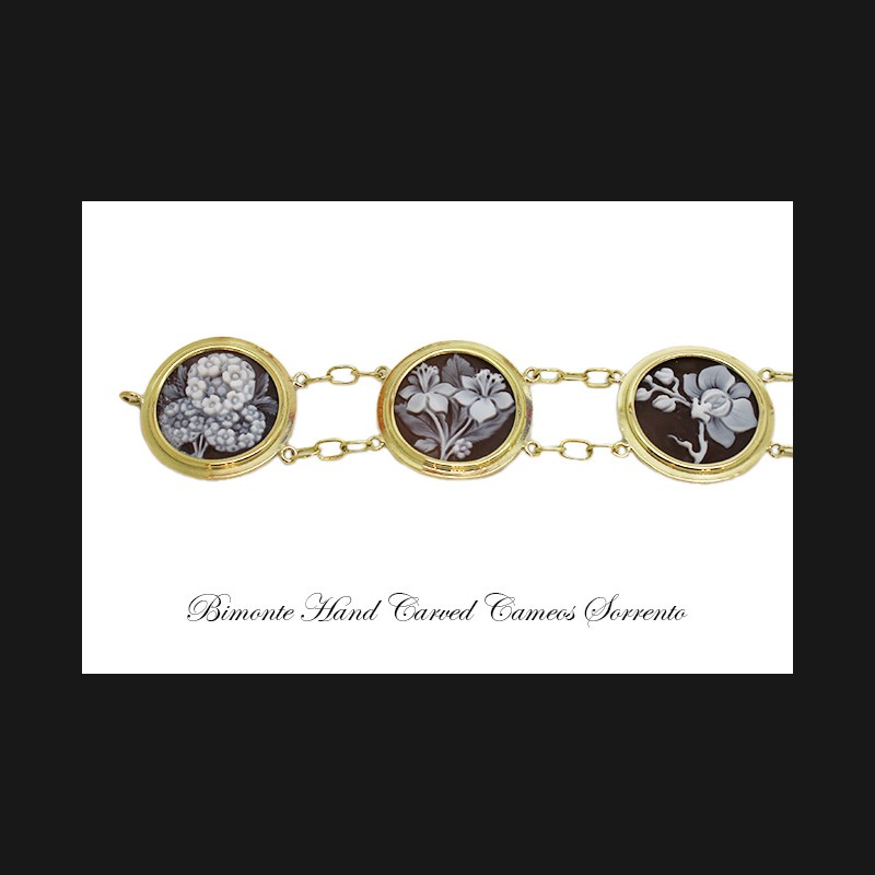 ''AMORE'' Cameo Bracelet