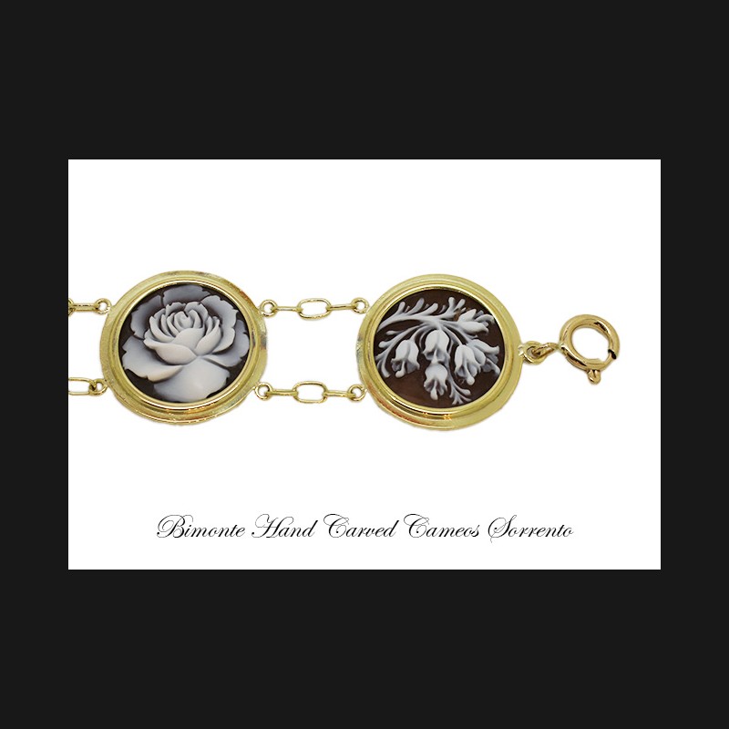 ''AMORE'' Cameo Bracelet