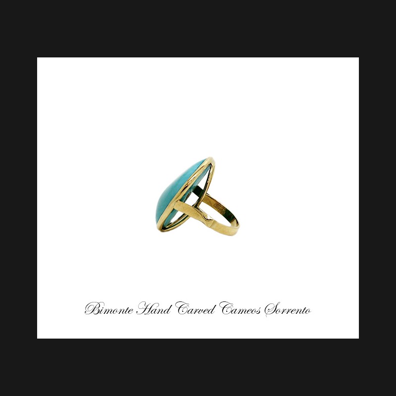 ''Sleeping Beauty'' Turquoise Stone Ring