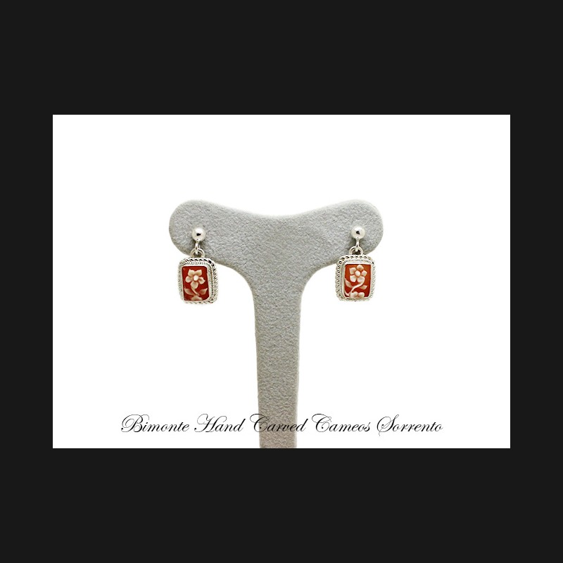 ''Fiorellino'' Cameo Earrings