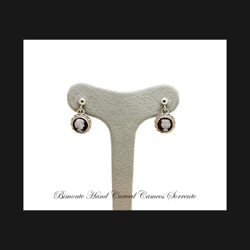 ''Afrodite'' Cameo Earrings