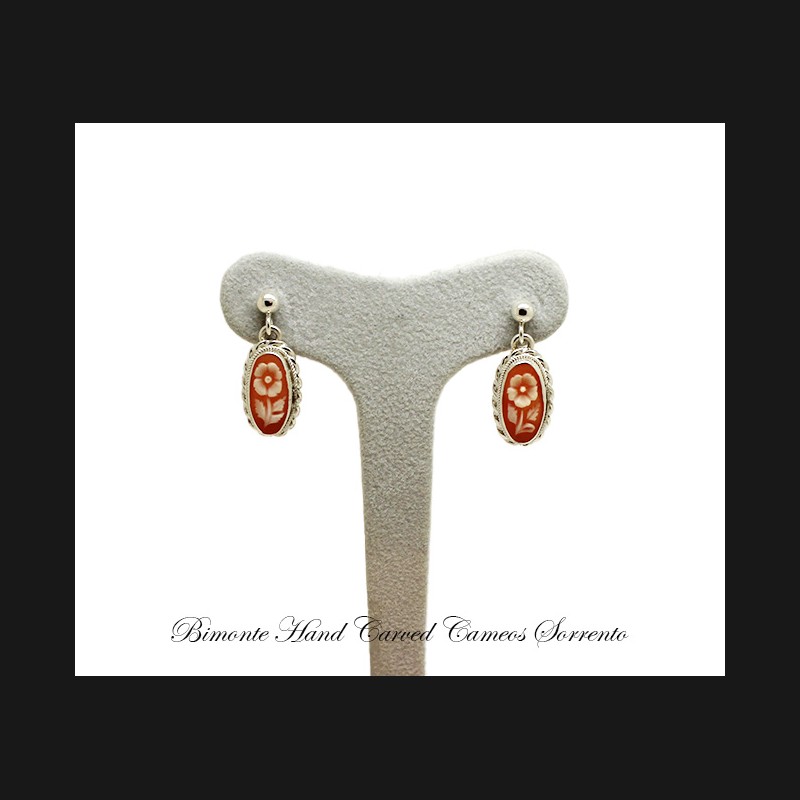 ''Fiorellino'' Cameo Earrings