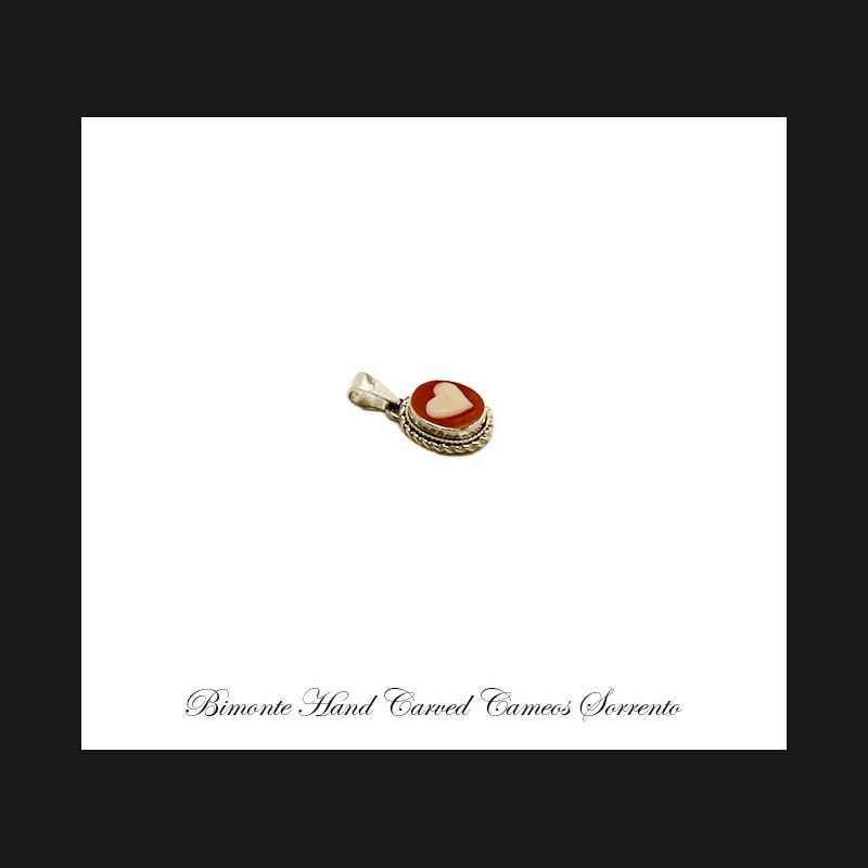 ''Heart'' Cameo Pendant