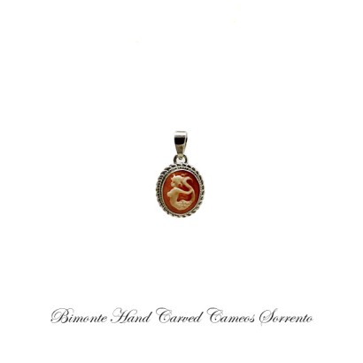 ''Siren of Sorrento'' Cameo Pendant
