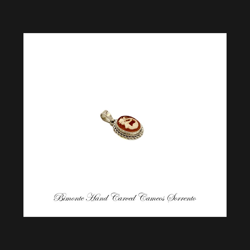 ''Siren of Sorrento'' Cameo Pendant