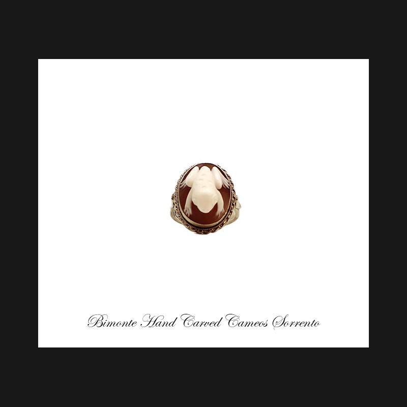 ''Froggy'' Cameo Ring