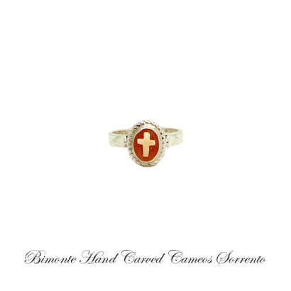 ''Cross'' Cameo Ring