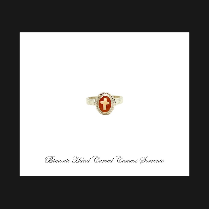 ''Cross'' Cameo Ring