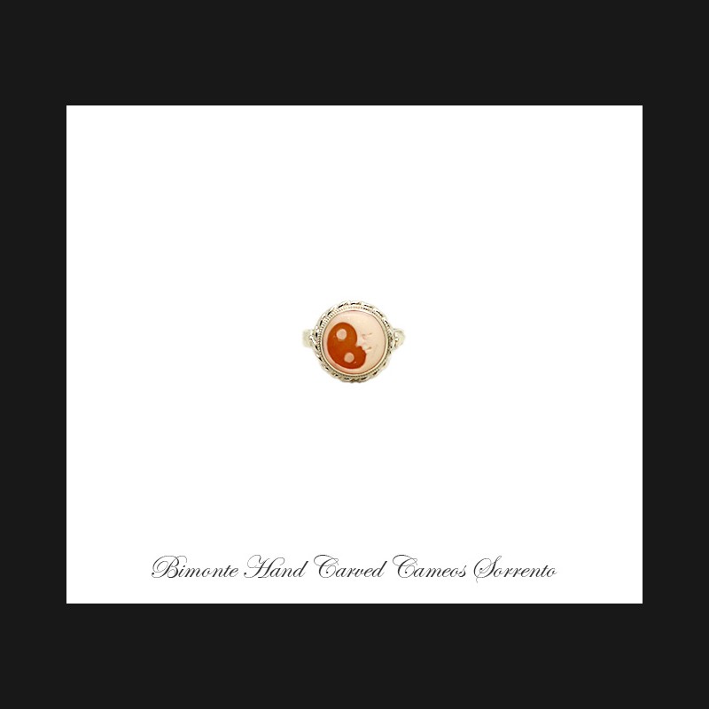 ''Moon & Stars'' Cameo Ring