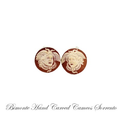 ''Medusa'' Cameo Cufflinks