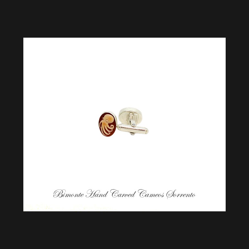 ''Octopus'' Cameo Cufflinks