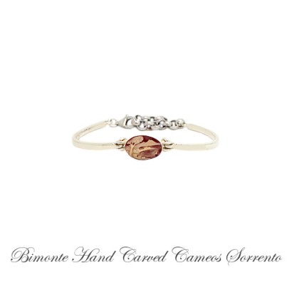 ''Bay of Naples'' Cameo Cuff Bracelet