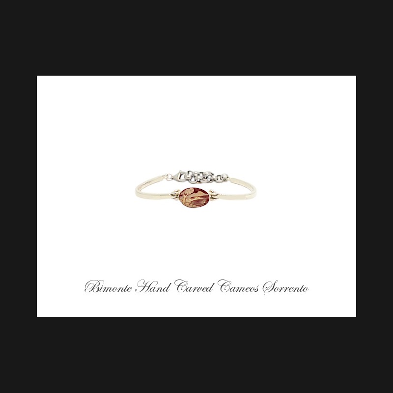 ''Bay of Naples'' Cameo Cuff Bracelet