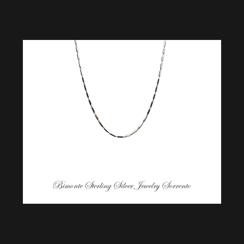 ''Liscia'' Sterling Silver Chain