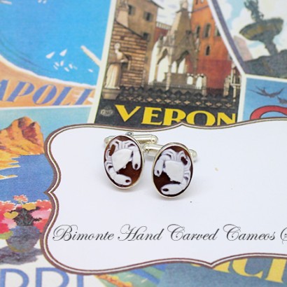 ''Crab'' Cameo Cufflinks