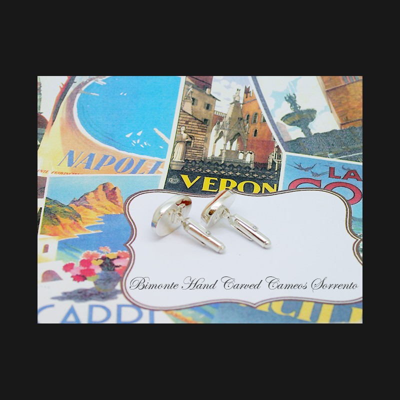 ''Marte'' Cameo Cufflinks