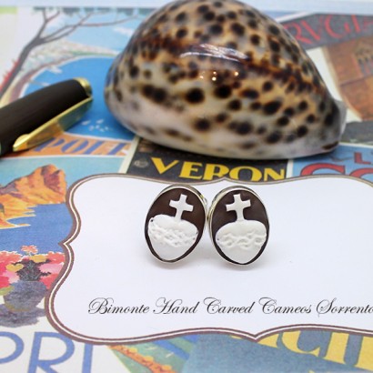 ''Sacred Heart'' Cameo Cufflinks