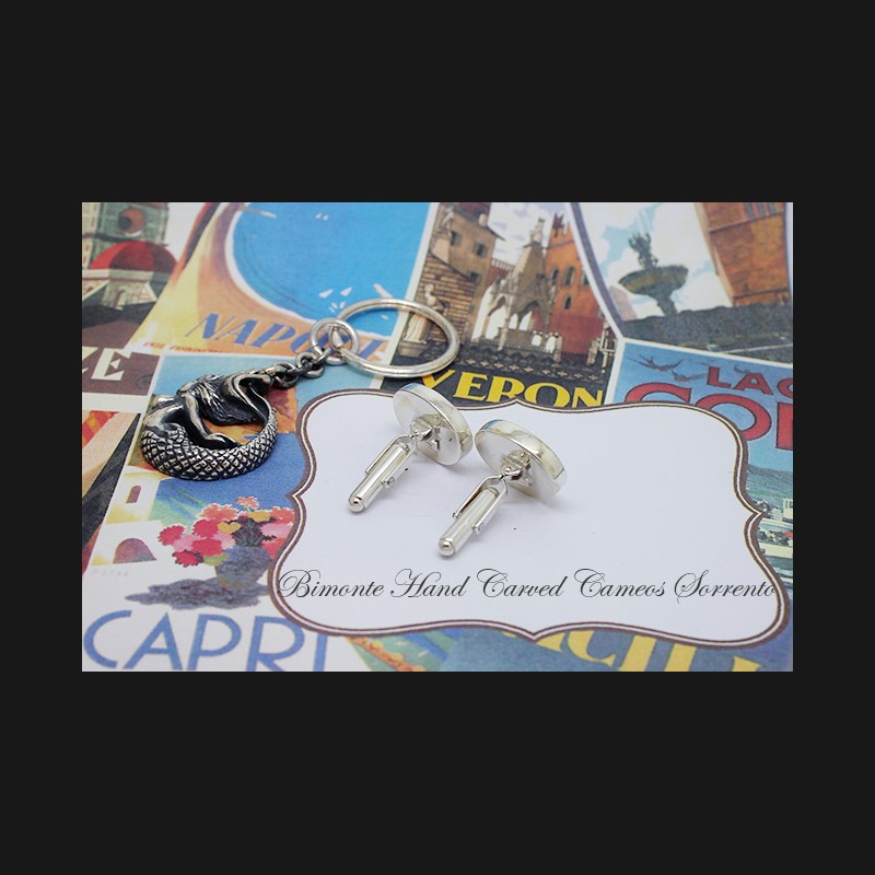 ''Springtime''  Cameo Cufflinks