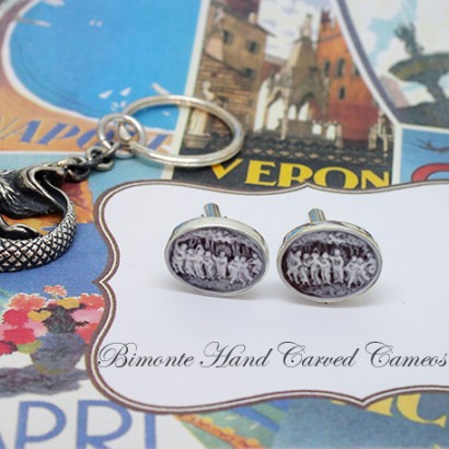 ''Springtime''  Cameo Cufflinks
