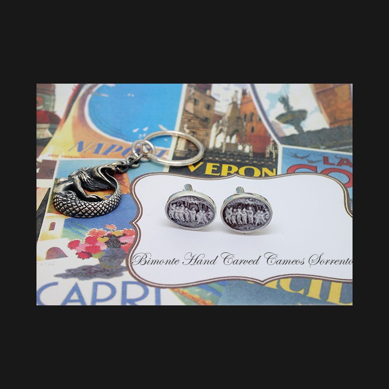 ''Springtime''  Cameo Cufflinks